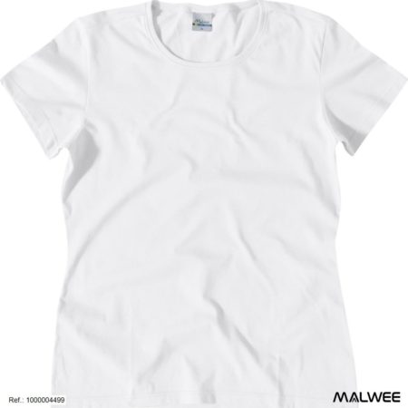 CAMISA GOLA REDONDA 100% ALGODÃO BABY LOOK