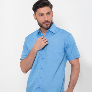 CAMISA SOCIAL PASSA FÁCIL AZUL