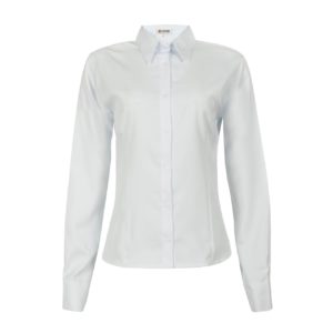 CAMISETE SOCIAL MANGA LONGA BRANCA