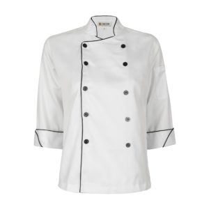 DÓLMÃ FEMININA MANGA 3/4 BRANCO