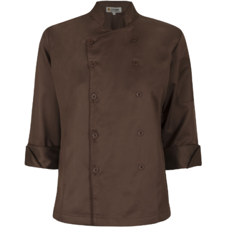 DÓLMÃ FEMININA MANGA 3/4 MARROM