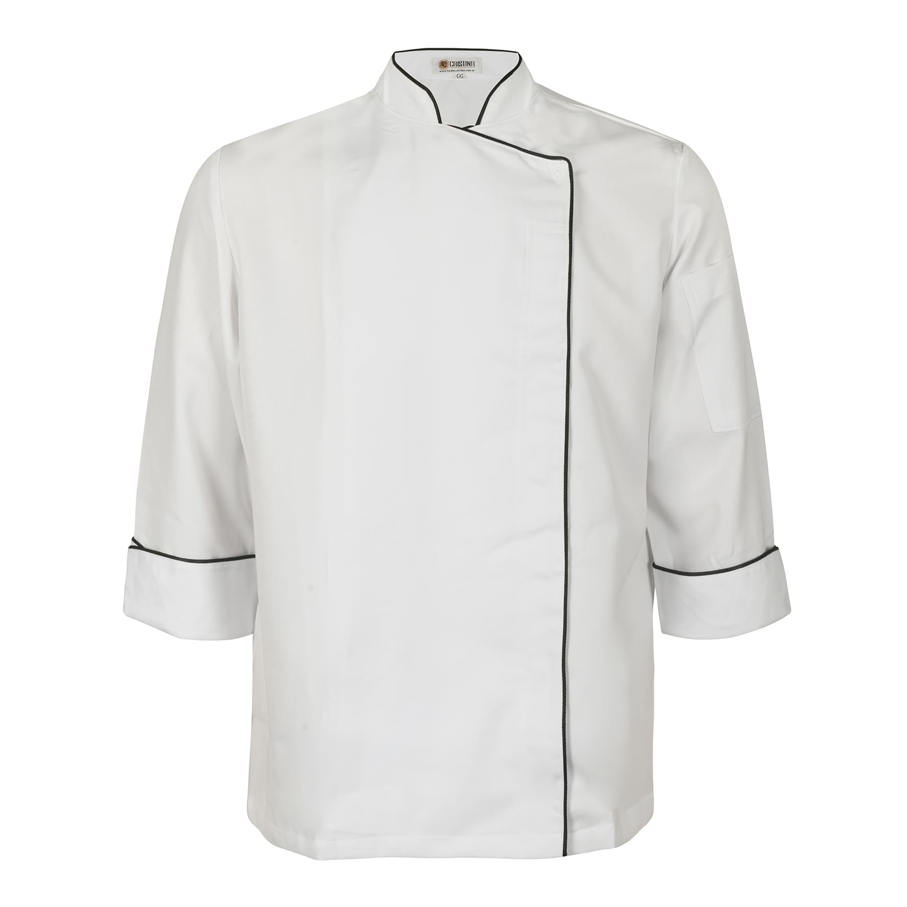 DÓLMÃ MASCULINA MANGA 3/4 BRANCA