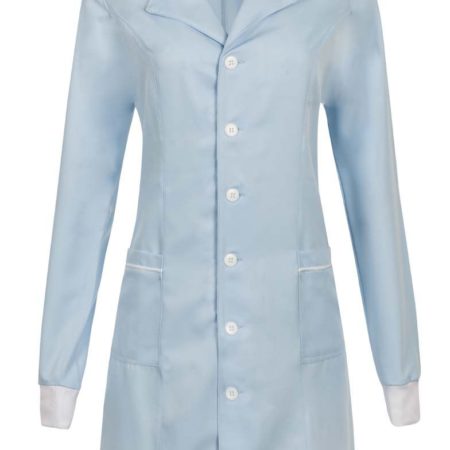 JALECO FEMININO GOLA BLAZER AZUL